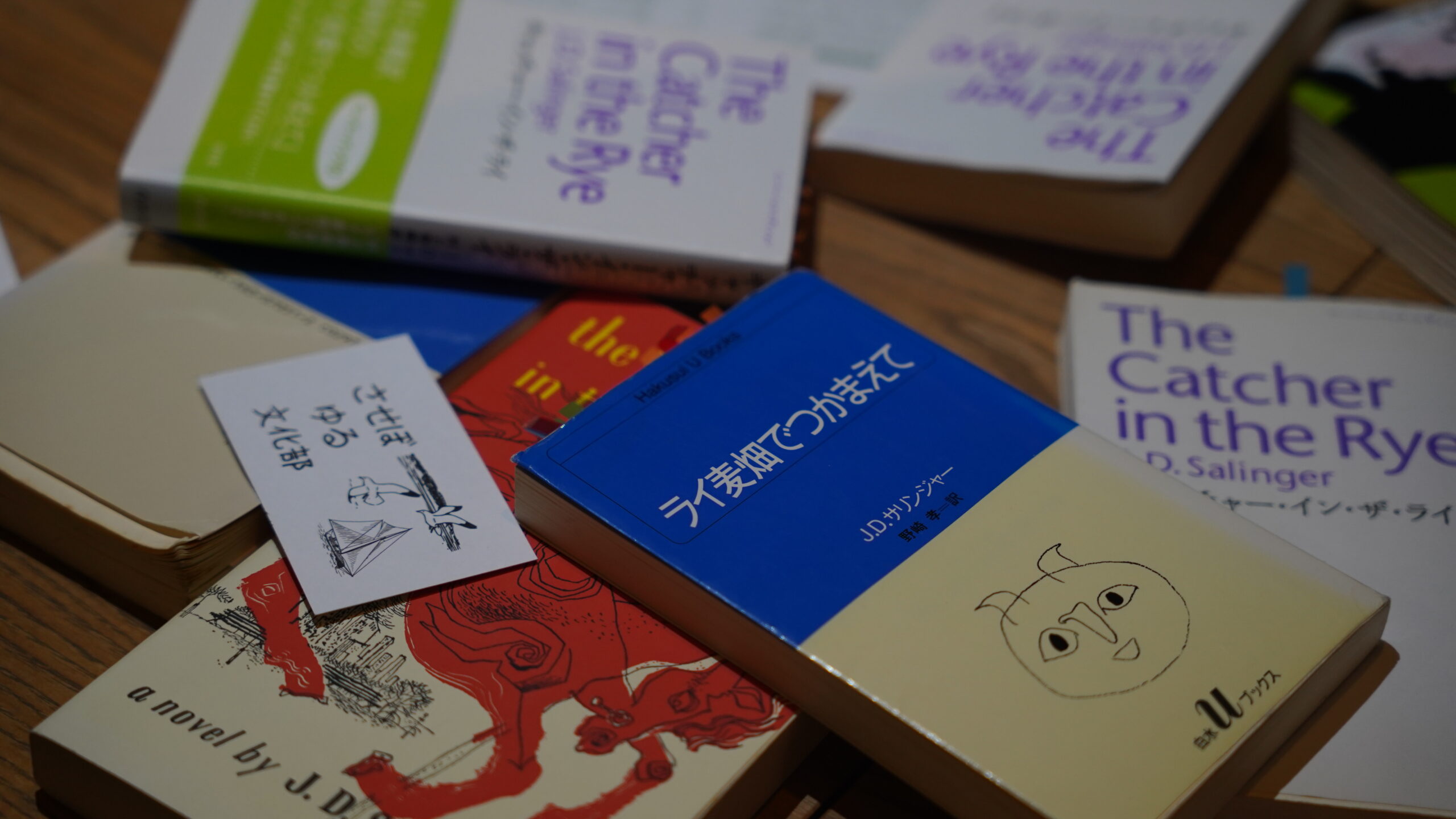 課題図書の読書会 ＜ ライ麦畑でつかまえて  / J・D・サリンジャー ＞ 昼の部